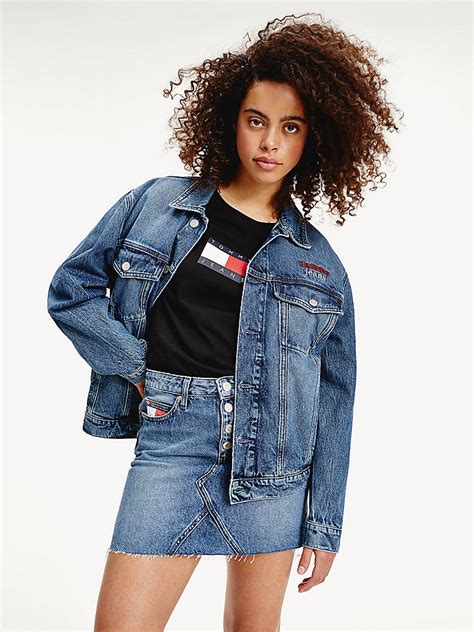 tommy hilfiger jean jacket women.